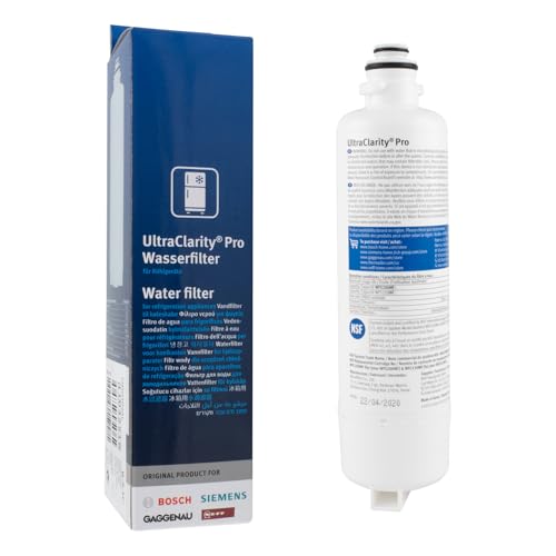 BSH Wasserfilter 11032518, kompatibel mit Bosch, Siemens, Neff Kühlschrank und Gefrierkombinationen
