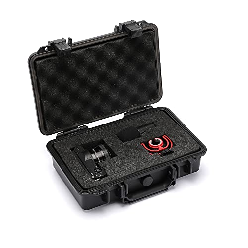 CASOMAN 11.5-Inch Water-proof & Explosion-Proof Box, with Cush- Proof Sponge, IP67 Water Proof Grade, Customizable Foam