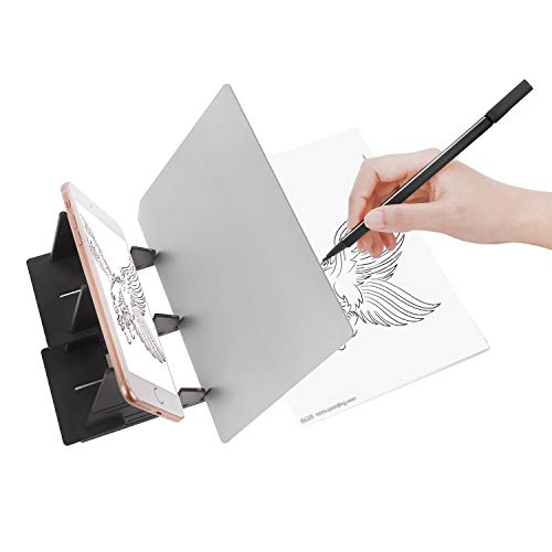 DIY Drawing Tracing Pad Optisches Bild Zeichenbrett Optische Linsen Sketch Wizard Malerei Optische Bildgebung Tracking-Platte Draw Projector Copy Pad für Null-basierte Studenten Anfänger Skizzieren