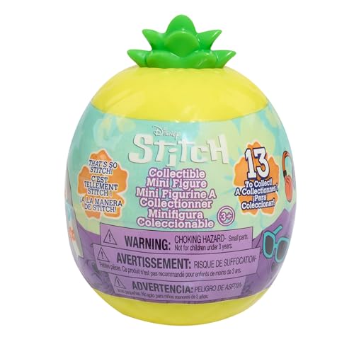 Just Play Disney Stitch That’s So Stitch-Sammelfiguren – Serie 2, stilisierte Überraschungsfiguren, 5 cm groß, Kinderspielzeug ab 3 Jahren