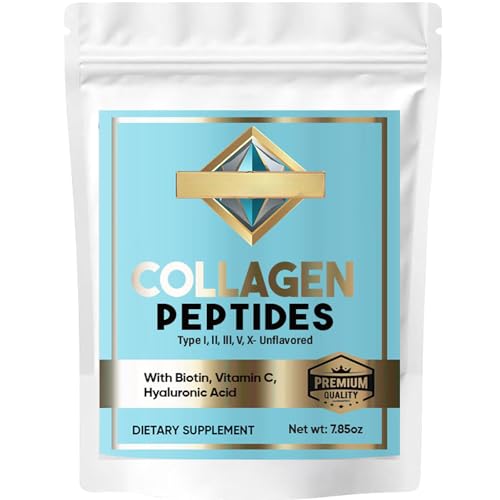 Kollagen-Pulver, Collagen, 1 Count Premium Hydrolysierte Kollagen-Peptide-Pulver, Einfach Zu Mischen Getränk