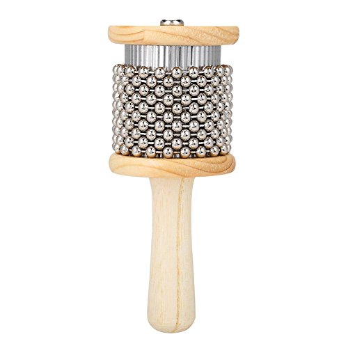 Holz-Cabasa, Holz-Handshaker Cabasa Percussion-Instrument klein für Schüler Kinder