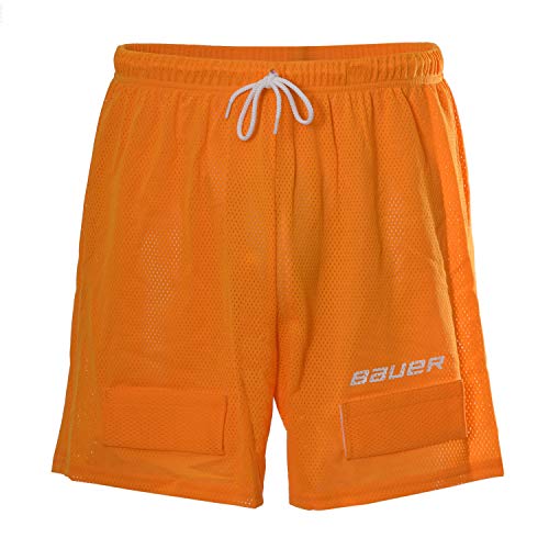 Bauer Erwachsene Mesh-Senior Jock Short, Gelb, L