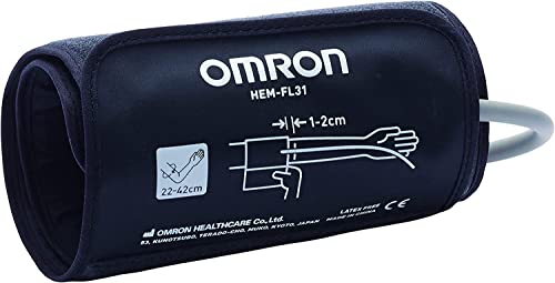 OMRON Intelli Wrap-Manschette HEM-FL31-E (22 – 42 cm) für OMRON Oberarm-Blutdruckmessgeräte