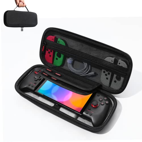 iofeiwak Hori Split Pad Pro Hülle – Tragbare Hartschale Tragetasche für Switch Hori Split Pad Pro & RoG Ally & Binbok & NexiGo Joy Pad Controllers – leicht und stoßfest