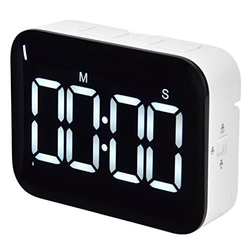 Digitalküchen -Timer, Lautes Alarm mit 4 '' Großem LCD -Display, 99 -m -Countdown, Magnet -Countdown -Timer Zum Kochen, Yoga, Klassenzimmertimer