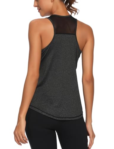 Dawnrole Sport Top Damen Ärmelloses Yoga Oberteile Fitness Gym Sporttop