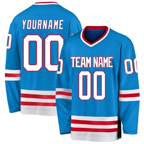 HGWOPGASD Personalisiertes Hockey-Trikot, gestalten Sie Ihr Hockey-Trikot mit Ihrem Namen/Team/Nummer A14