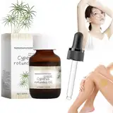 Cyperus Rotundus Oil, Cyperus Rotundus Oil For Hair Removal, Pure Cyperus Oil,Natürliche Cyperus Rotundus Öl Für Haarentfernung, Reduzierung Des Körperhaarwachstums,Mit Tropfer 60 ml