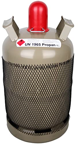 Campinggas Gasflasche 11 kg Stahlflasche Propangas