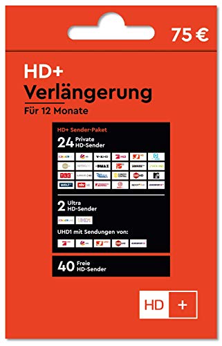 HD+ Verlängerung für 12 Monate, rot