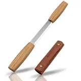 BeaverCraft DK2s Zugmesser mit Lederscheide, Holzbearbeitungswerkzeug, 10,9 cm, Zugmesser, Holzschnitzwerkzeuge, Holzzugmesser, Holzbearbeitung, Schnitzwerkzeuge