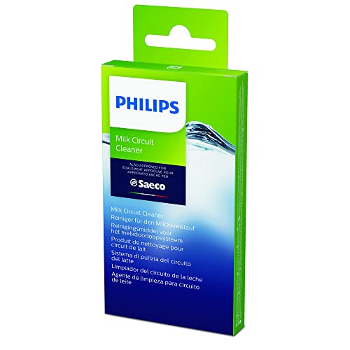 Philips Original CA6705/10 Milchkreislauf Reiniger, für Philips, Saeco und andere Kaffeevollautomaten, 6 Beutel je 2 g