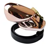 QiKKago Multifunktionale Rosegold Kunststoff Outdoor Fitness Sport SchutzkäFig, Wasserbares Design -D13