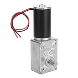 12V 10RPM DC Schneckengetriebemotor 90kg.cm 31mm Hohe Torsion Selbsthemmende Motor Reversed Mini Turbine Getriebemotor für DIY Roboter Drehtisch Türschloss Vorhang Maschine