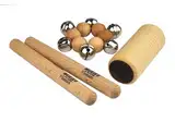 Voggenreiter Mini-Percussion-Set - aus der Serie Musik für Kleine Premium - hergestellt in Deutschland - aus hochwertigen, garantiert unbedenklichen Materialien