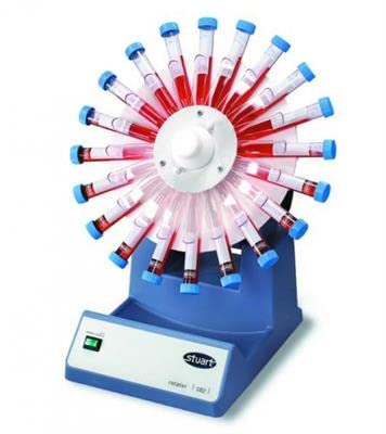 DSTOCK60 Stuart Scientific SB2 Fixed Speed Rotator, 20 U/min, 230 V, 50 Hz, 50 W