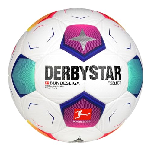 DERBYSTAR Bundesliga Brillant APS v23 Fußball 000, Mehrfarbig