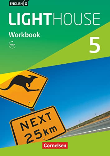 English G Lighthouse - Allgemeine Ausgabe / Band 5: 9. Schuljahr - Workbook mit Audio-Materialien: Workbook mit Audios online