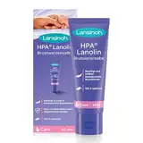 Lansinoh HPA Lanolin Brustwarzensalbe, 40 ml - 100 % natürlich & klimaneutral - beruhigt & schützt beanspruchte Brustwarzen