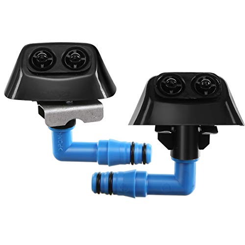 2x Waschwasserdüse Pumpe Hubzylinder Scheinwerferreinigung Vorne Links Rechts für 9-3 YS3F Vectra C 2004-2011