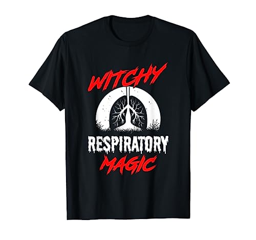 Halloween Atemtherapeut RT Lungenheilkunde T-Shirt