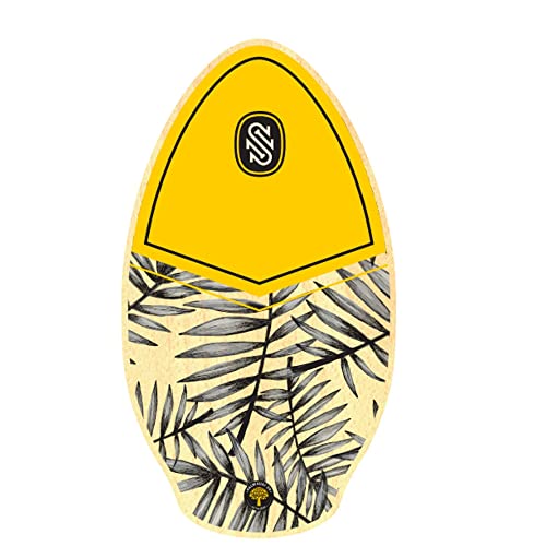 Skimboard SkimOne 39 100cm Palmaui Gelb Schwarz