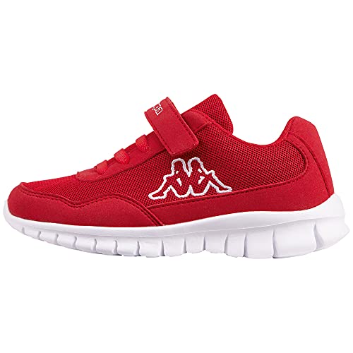 Kappa Unisex Kinder Follow K Laufschuh, Red/White, 31 EU