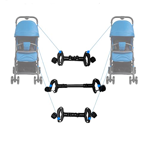 Verbindungsstück für Babywagen, Ruspela Dual Kinderwagen Anschlüsse Baby Kinderwagen Anschlüsse Universal Baby Warenkorb Kinderwagen Anschlüsse für den Außenbereich