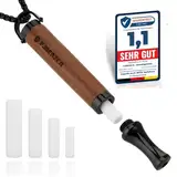 F.MERZCA® Premium 2.0 Rauchentwöhnung Kette mit 15 Gratis Filtern – Individuell einstellbarer Widerstand und authentisches Rauchgefühl für effektives Rauchen Aufhören, Raucherentwöhnung Hilfsmittel