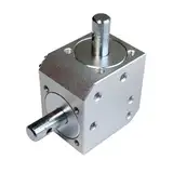 ELLANA Präzisions-Winkelgetriebe 1:1 Übertragung 90 Grad Rückwärtsganggetriebe 20 Zähne Aluminiumlegierung 45 Stahl 8x17mm Welle Antriebsstrang