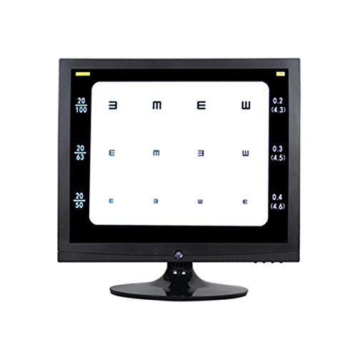 Hanchen LY-190 Digitales visuelles Messgerät mit max. Helligkeit, 250 cd/m², Entfernung von 1 m ~ 6 m, zum Aufhängen für umfassende Optometrie 220/110 V, 19-inch, 1