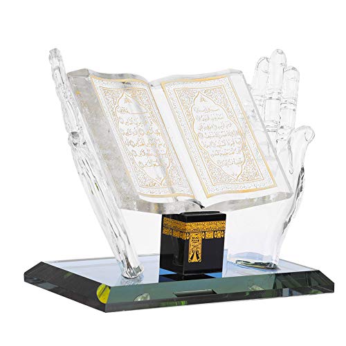 CFTGIW Muslimische Kristall-Dekorationsmodelle. Islamische Gebäude Sind EIN Tolles für Freunde oder Familie, Kunsthandwerk, Souvenirs, Autodekoration. Schöne Schreibtisch- und