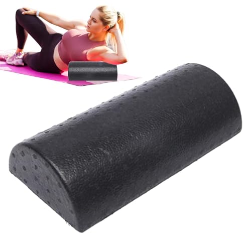 Yoga-Säulenroller - Muskelmassaget -Muskelrolle, Halbrunde Schaumstoffrolle für Yoga | Fitness Foam Roller Yoga Schaumwalzen, Halbkreisformige Schaumstoffrolle für Rücken, Beine, Workouts, Fitness,