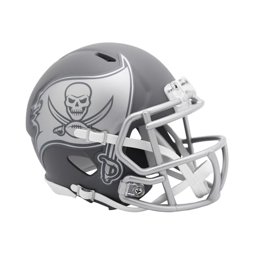 NFL Mini Speed Helm Tampa Bay Buccaneers Slate Collection Edition Footballhelm