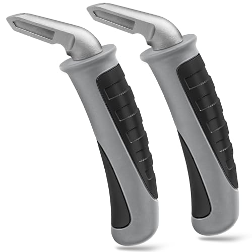 Milifox 2 Pack Einstiegshilfe Auto,Autoassistent Support Griff für Senioren,Autotürgriff MobilitäTshilfen Zum Ein- Und Aussteigen Von Autos,Stützgriff Auto Ausstiegshilfe für Senioren,Behinderte