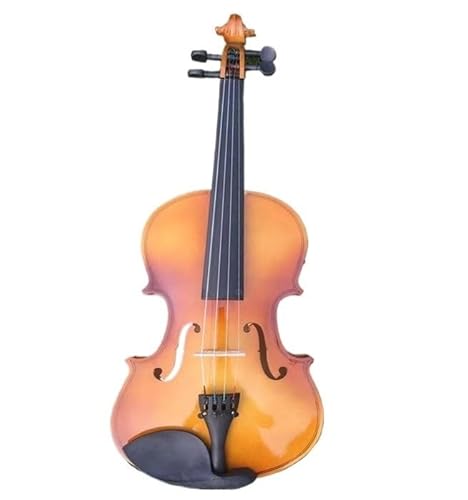 Violinenset Übungs Und Anfänger Geige Für Erwachsene 4/4 Komplettset Mit Zubehör(Antique gloss)