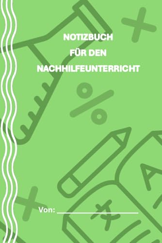 Notizbuch für den Nachhilfeunterricht - grün