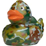 Tarnflecken ? Armee - Bundeswehrente - Berufsente - Quietscheente - Badeente - ca. 8 cm gross