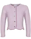 Isar-Trachten Kinder Strickjacke Amy 47068 | Flieder 176