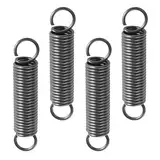 WiMas Druckfeder Zugfedern Kleine Doppelhaken Zugfeder DIY Zug- und Druckfedern Ersatz Komprimierter Federdraht für Möbelpflege Mechanische Wartung Produktion Montage (4PCS, 2.5*20*100mm)