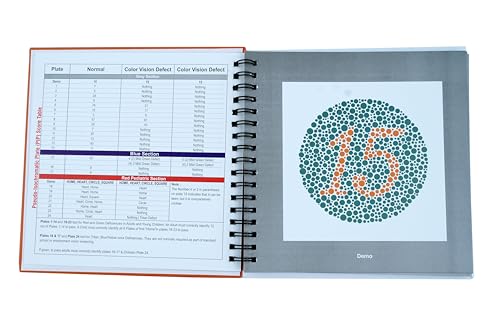 Farbsehschwäche-Testbuch, 24 Tafeln