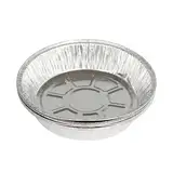 jiingekk Grillblech, 10 Stück Aluminiumfolie, Kuchenformen, Folienformen für Obst, Quiches, 15,2 cm