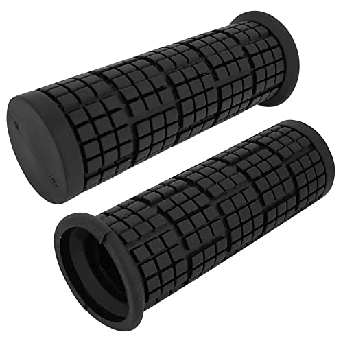 cyclingcolors Fahrradgriffe lenkergriffe Fahrrad gripshift 22mm 85mm Griffe Gummi Grip griffgummis MTB (Schwarz)