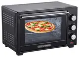 STEInBORG Mini Backofen 25 Liter | Pizza-Ofen | 3in1 Backofen | Minibackofen | Miniofen | Krümelblech | Ober-/Unterhitze | Konvektion | 60 minTimer | 1.600 Watt