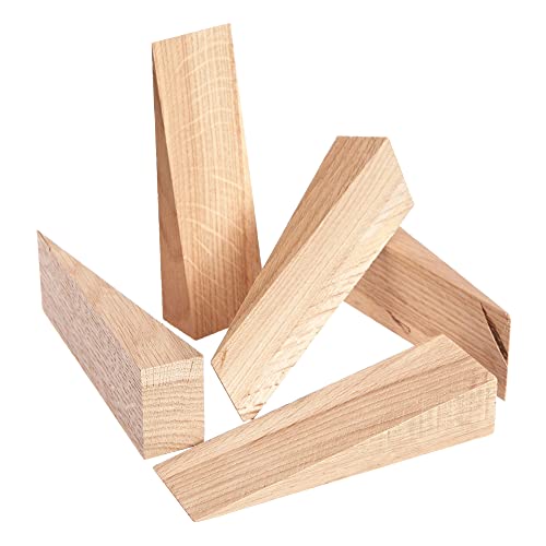 25 Holzkeile Keil Holzkeil Buche/Esche/Eiche 150x50x20mm