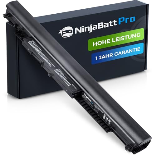 NinjaBatt Pro Akku für HP 807957-001 807956-001 HS04 HS03 HSTNN-LB6V HSTNN-LB6U 807612-421 807611-421 250 G5 255 G5 250 G4 TPN-C125 15-AF067SA 843532-851 – Samsung Zellens - [2600mAh]