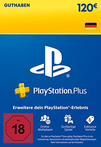 PlayStation Guthaben für PlayStation Plus Premium | 12 Monate | 120 EUR | PS4/PS5 Download Code - PSN deutsches Konto