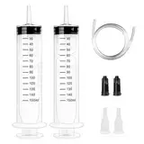 150ml plastic syringe oversized plastic syringe with adapter dispensing tube