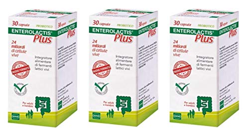 Enterolactis plus 30 cps (3 Packungen)